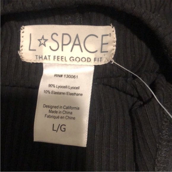 NWT L*SPACE Naomi Dress in Black - Picture 6 of 9